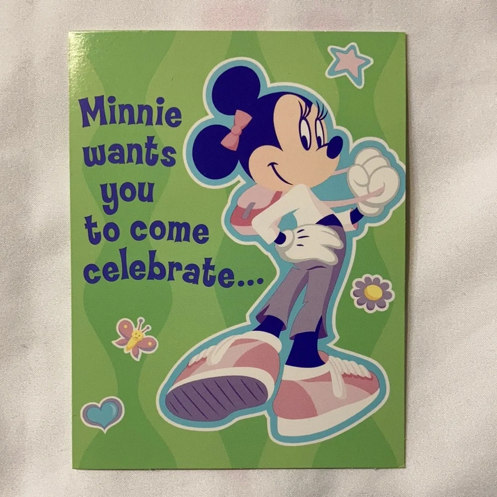 NEW Minnie Mouse Party Invitations